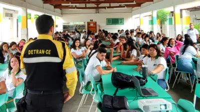 Detran CE Intensifica Palestras Educativas Em Escolas Da Capital E