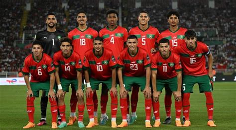 U 23 Moroccan Football Team Wins Over USA In Friendly Game