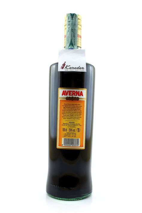 Amaro Averna Kr Uterlik R Vol Aperitiv Bitter Karadarshop