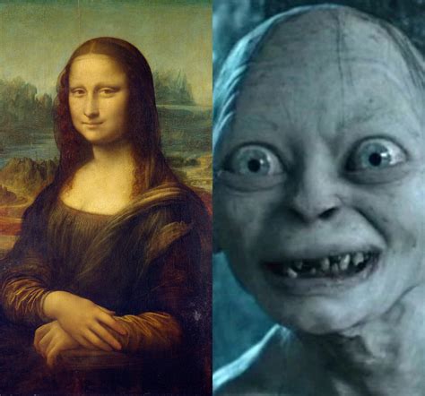 The Cultural Tutor On Twitter Why Gollum And The Mona Lisa Are More