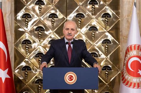 TBMM Başkanı Kurtulmuş tan Yeni Anayasa Vurgusu