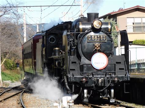 秩父鉄道 国鉄c58形蒸気機関車 上長瀞駅 鉄道フォト・写真 By Ome Rapidさん レイルラボraillab