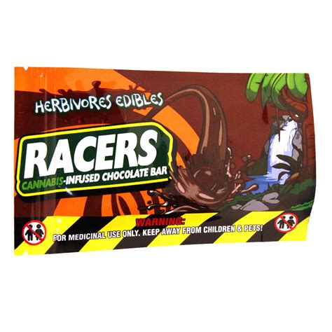 Racers Thc Chocolate Bar 100mg Herbivores Edibles