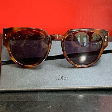 Dior Accessories Dior Tortoiseshell Gold Sunglasses Nib Poshmark