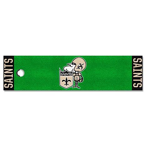 Officially Licensed Nfl Vintage Logo Putting Green Mat Hsn