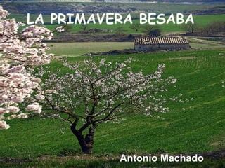 La Primavera Besaba Ppt