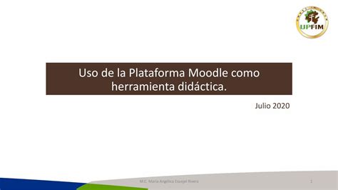 Pdf Uso De La Plataforma Moodle Como Herramienta Did Ctica Dokumen Tips