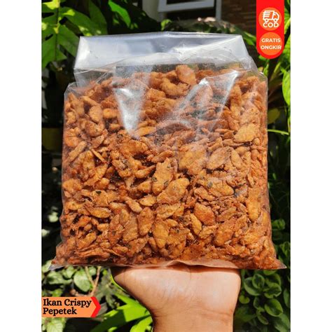 Jual IKAN CRISPY PEPETEK BABY FISH CRISPY 1 2 KG 500 GRAM Shopee