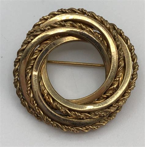 Vintage Winard Signed 1/20 12 Kt Gold Filled Concentr… - Gem