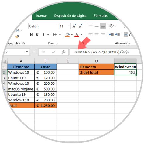 Cómo sacar porcentaje en Excel 2019 Solvetic Hot Sex Picture