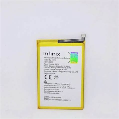 Jual BATERAI INFINIX HOT HOT BL FX X Shopee Indonesia