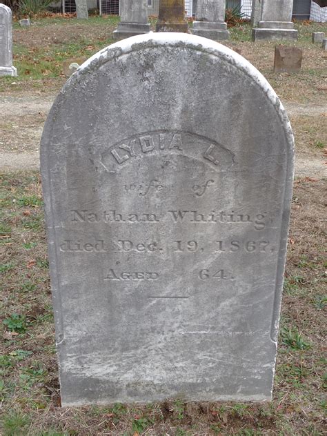 Lydia Lathrop Waterman Whiting Unknown 1867 Find A Grave Memorial