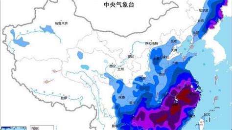 注意！中央气象台发布寒潮橙色、暴雪蓝色预警 北京时间