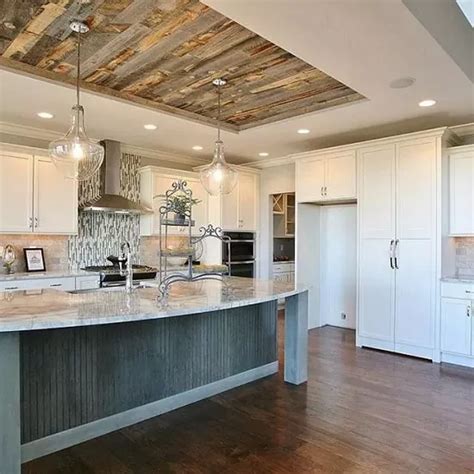 12 Modern Wooden Ceiling Designs For Your Dream Home Kitchen Ceiling