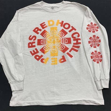 1円スタート Red Hot Chili Peppers Tシャツ 00s ヴィンテージ ロンT ラバープリント レッチリ NIRVANA ニルヴァーナ HOLE SONIC YOUTH T