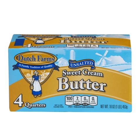 Dutch Farms Unsalted Butter Quarter Oz Delivery Or Pickup Near Me