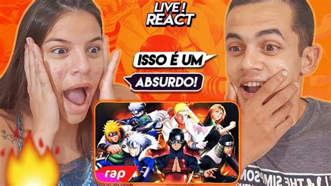 Rap dos hokages Naruto A VONTADE DO FOGO NERD HITS REAÇÃO ANALISE