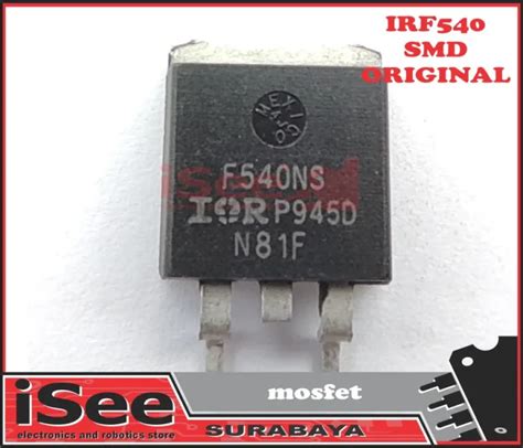 Irf540ns To 263 To263 Smd Irf 540 Irf540 Mosfet Mos Fet Original