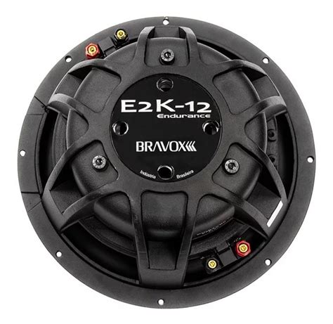 Subwoofer Bravox Endurance E K D Watts Rms Bobina Dupla