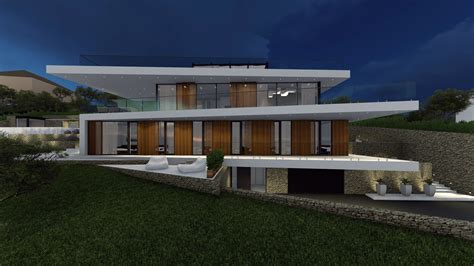 Modern Villa Rossi Designed By Ng Architects Ngarchitects Eu