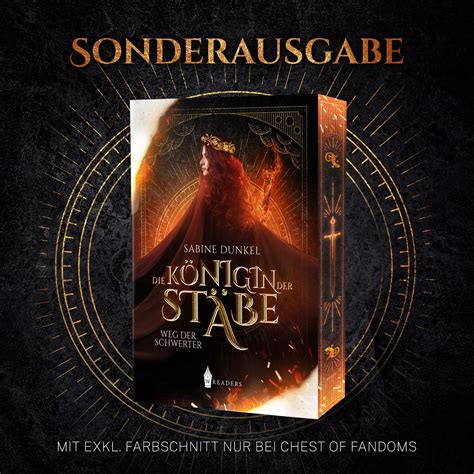 Königin der Stäbe Chest of Fandoms Merch für Nerds Buchboxen