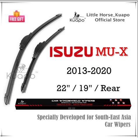 2013 2020 ISUZU MUX Wiper Blade For MU X SUV Car Window Wipers Set