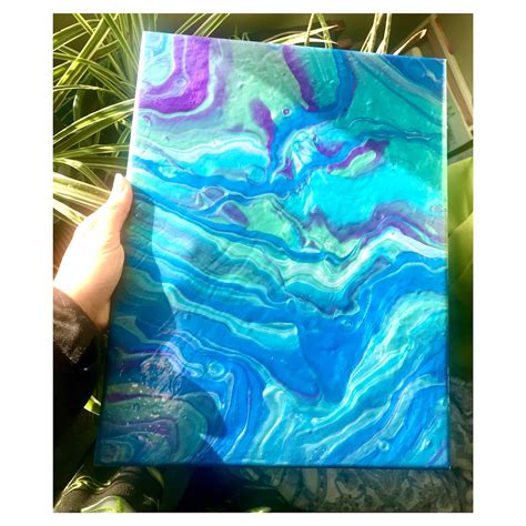 Iridescent Acrylic Paint Pour - Etsy