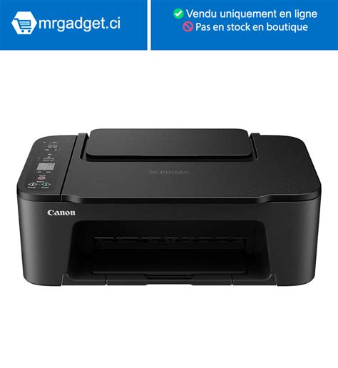 Canon PIXMA TS3440 Imprimante A4 WiFi Jet D Encre Multifonction