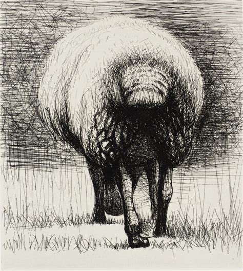 Henry Moore Sheep Back View 1972 Eames Fine Art