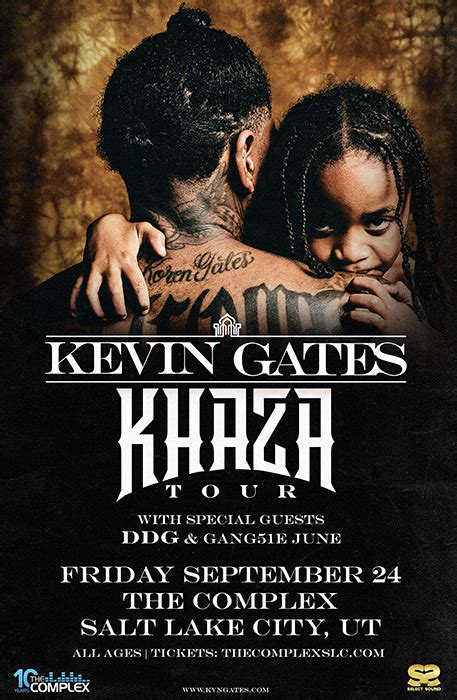 Tickets For Kevin Gates Khaza Tour In Salt Lake City From The Complex