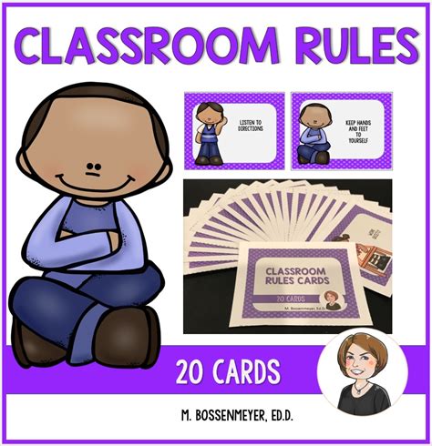 Classroom Rules Card Set Peaceful Playgrounds Recess Doctor Blog