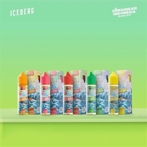 Jual Premium Liquid Iceberg 60ML Ice Berg By HEX Juice Vape Vapor