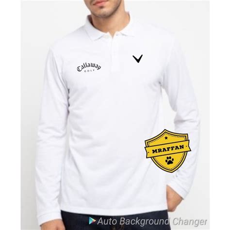 Jual Baju Golf Polo Shirt Lengan Panjang Tshirt Kaos Kerah Callaway