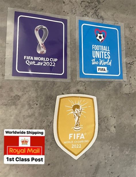 FIFA World Cup Qatar 2022 Sleeve Badge Patch Winners Etsy