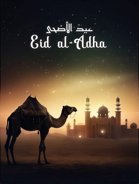 Hermosa Tarjeta De Felicitaci N Eid Al Adha Mubarak Eid Mubarak