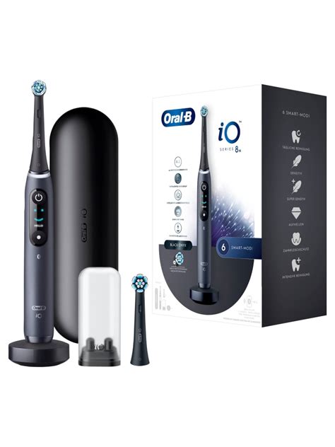 Oral B Elektrische Zahnb Rste Io Series Reiseetui In Black Onyx