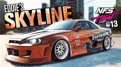 Need For Speed Heat Unlocking Eddies Skyline R34 Youtube