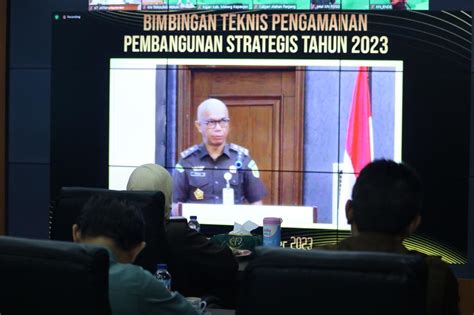 Bimbingan Teknis Pengamanan Pembangunan Strategis 2023 Kejaksaan