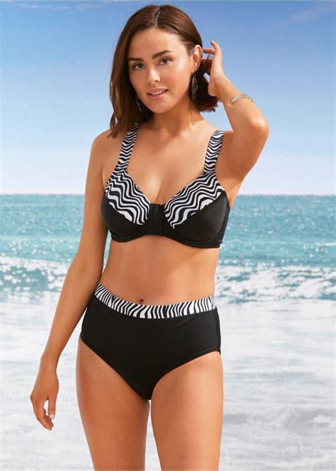 Bonprix Bikini Komplet Kontrast FK6 NE5 XL Ceny I Opinie Ceneo Pl