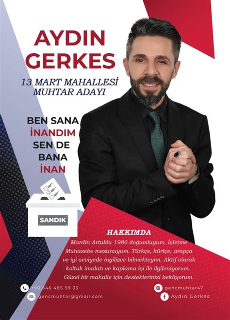 Aydın Gerkes Adaylığını Açıkladı