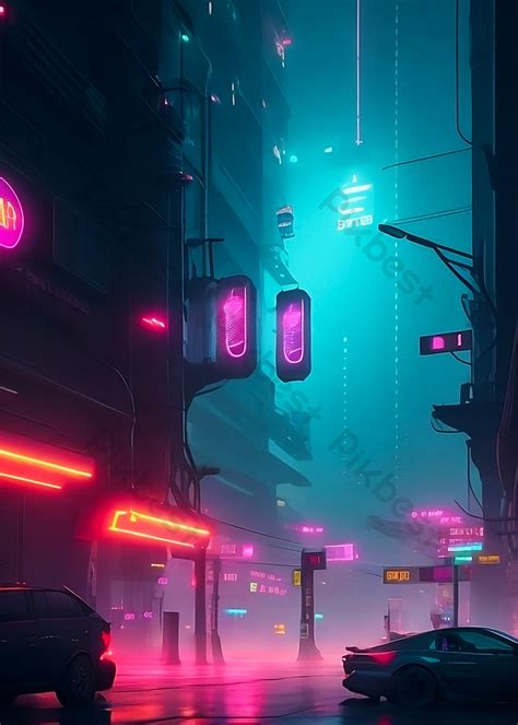 The Cyberpunk City Backgrounds | JPG Free Download - Pikbest