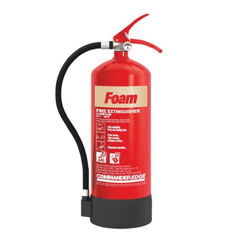 CommanderEDGE 6 Litre Foam Fire Extinguisher FS6E