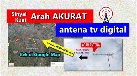 ARAH ANTENA TV DIGITAL YANG BENAR YouTube