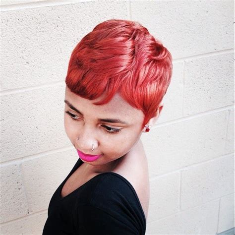 Salon Christol On Instagram “strawberry Pixie Haircut Naturalhair