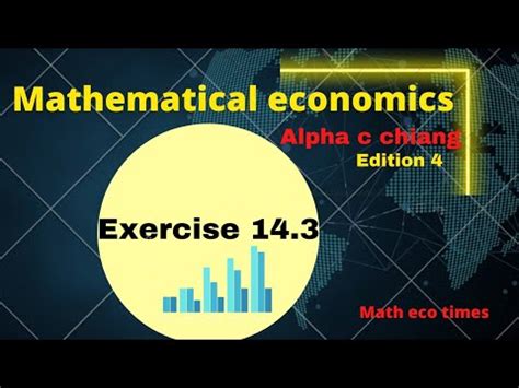 Exercise 14 3 Definite Integration Alpha C Chiang Mathematical