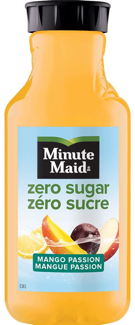 Minute Zero Sugar Varieties And Nutrition Facts Coca Cola Ca