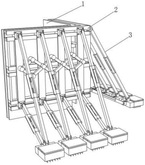 一种土木工程用建筑模板连接架的制作方法