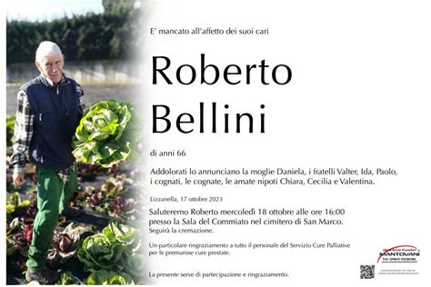 Roberto Bellini – Mantovani onoranze funebri