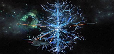 The Crystalline Entity From The Episode Of Star Trek Tng Silicon