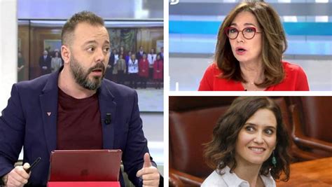 Ana Rosa Quintana despide a Antonio Maestre tras sus críticas a Díaz Ayuso